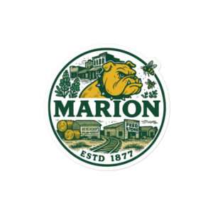 Marion Heritage Emblem Sticker